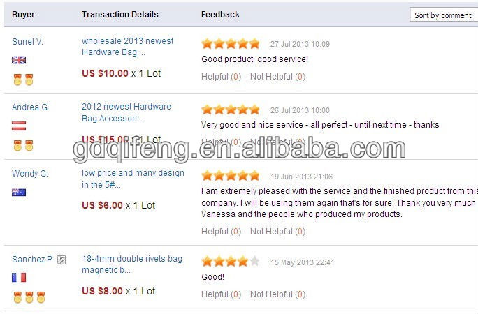 High quality open eye snap strap hook