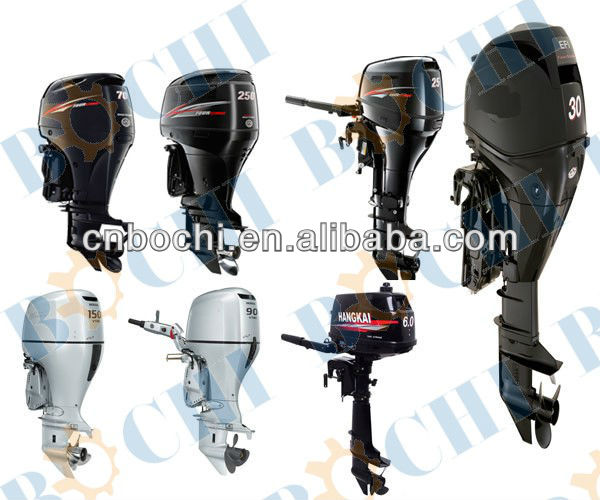 Boat Outboard Motor with Remote Controls for Sale