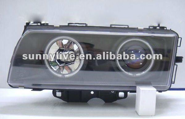 For Bmw E38 728 740 750 Head Lamp Angel Eyes1994 To 1997