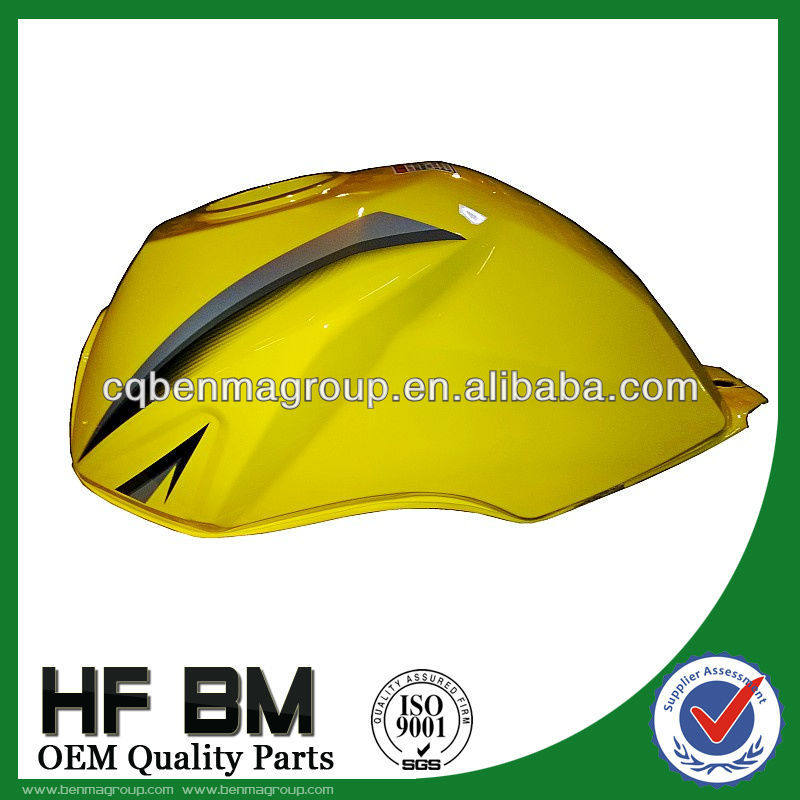 Cheap CBF125 Motorcycle Fuel Tank Yellow, Top Quality Yellow Fuel Tanks for CBF125 Motorcycle Parts, Factory Sell!!