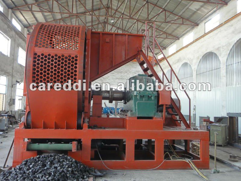 automatic waste tires recycling machine