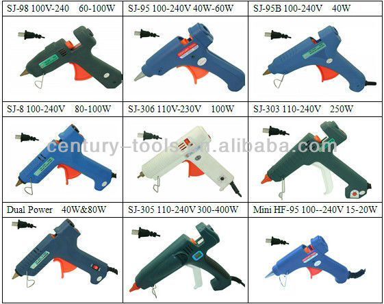 500w professional hot melt glue gun