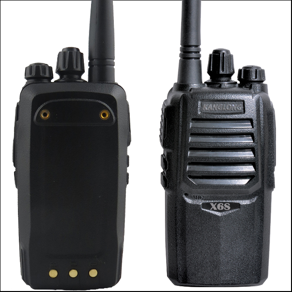 Police handheld two way radio KLX6S walkie talkie 16ch compact
