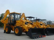 backhoe control valve hydraulic WZ30-25 Backhoe Loader with 1 cub meter ,construction machine