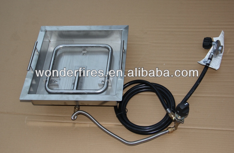 Outdoor Rechteck Gas Feuerstelle Kit - Buy Gas Feuerstelle Kit,Outdoor