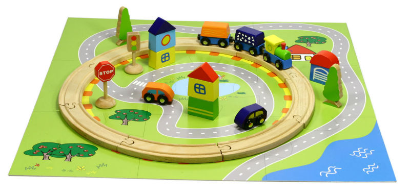 wooden train set, wooden train set for toddlers, wooden train set accessories