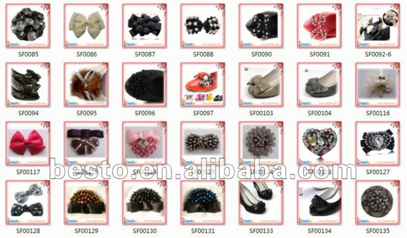 2013 popular new style handmade jelly shoes flower