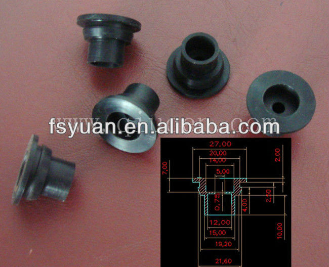 small rubber grommets