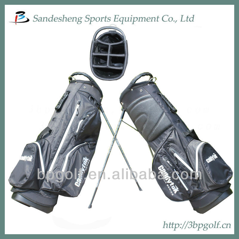 Golf bag stand attachment, View golf bag stand attachment, Golf bag