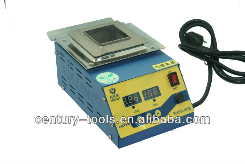 SJ-201 lead free titanium lead free solder pot tin smelter