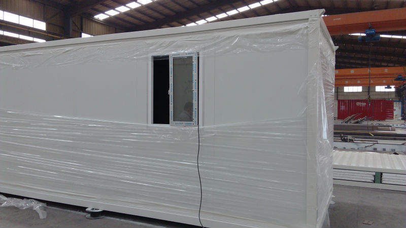 Prefab flat pack container house/ low cost prefab container house