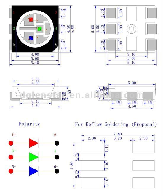 Схема подключения smd 5050