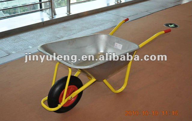 WB6414 power plastic tray wheel barrow for Europe and Australia market