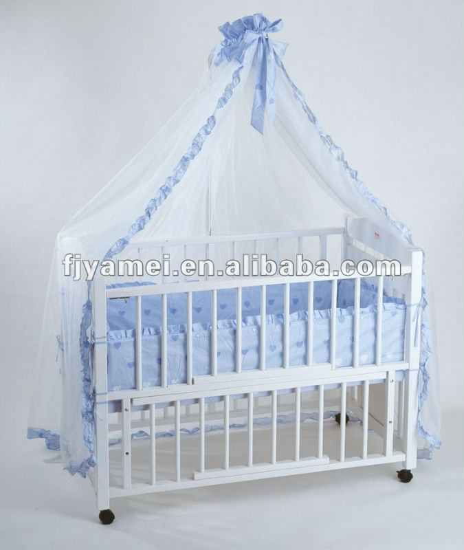 infant bed with mosquito net