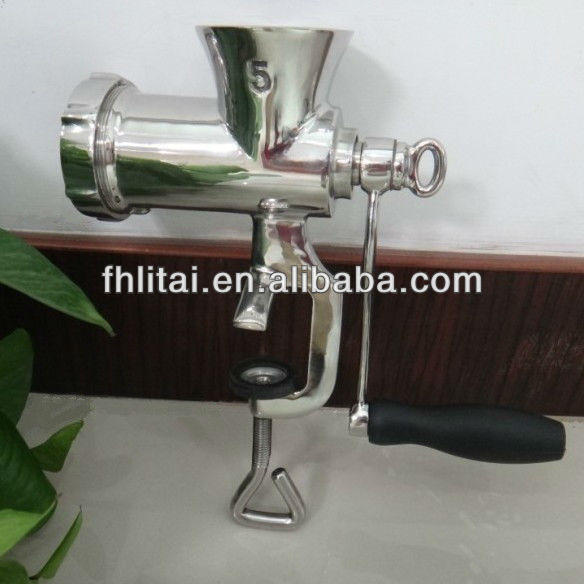 stainless steel hand meat grinder