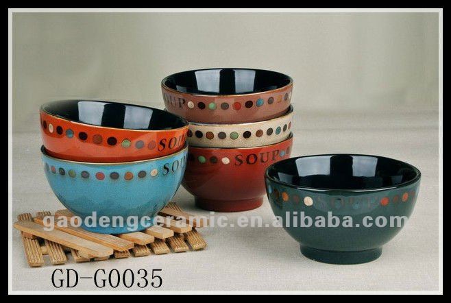 Reactive Glazed Glossy Chinese Decorative Bowls Buy Chinese