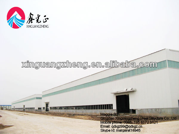 refined steel prefab insulation warehouse