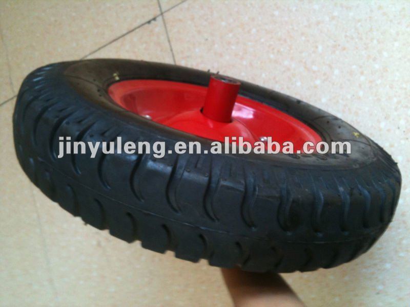 4.00-8 3.50-8 6.50-8 3.50-4 metal rim Pneumatic rubber wheel for wheelbarrow trailer