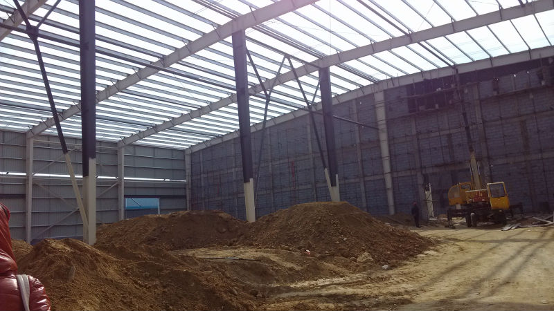 prefab steel warehouse building