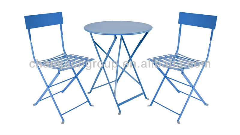 Wr 3306 Steel Cheap Folding Patio Furniture With Bright Colored