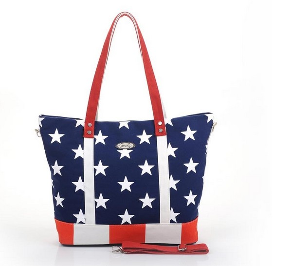 Ladies Canvas Tote American Flag Bags(esc-hb020) - Buy American Flag ...