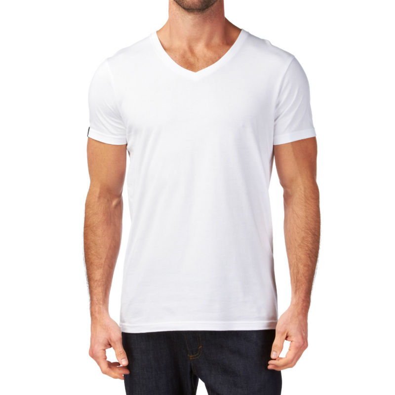 Men Cotton Blank V Neck T Shirt - Buy V Neck T Shirt,Men Blank V Neck T ...