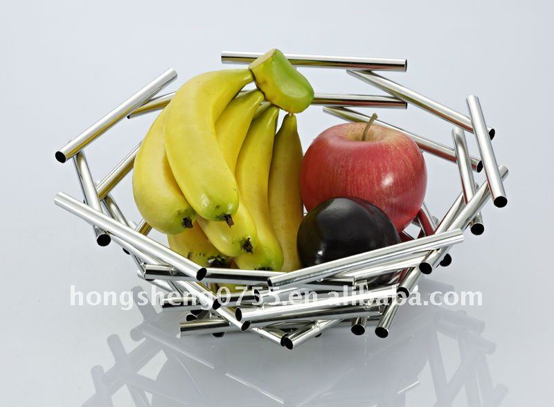Decorate Fruit Wire Tray Restaurant Bar Fruit Trays Container Fruit