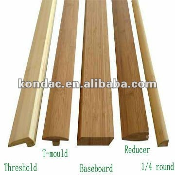 Bamboo Flooring Accessories Floor Transition Strips Quarter Round