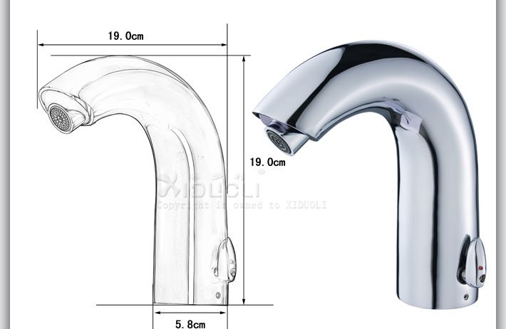 Ducha De Latón Grifo Mezclador,Fuente De Agua Potable Del Grifo,Pequeña