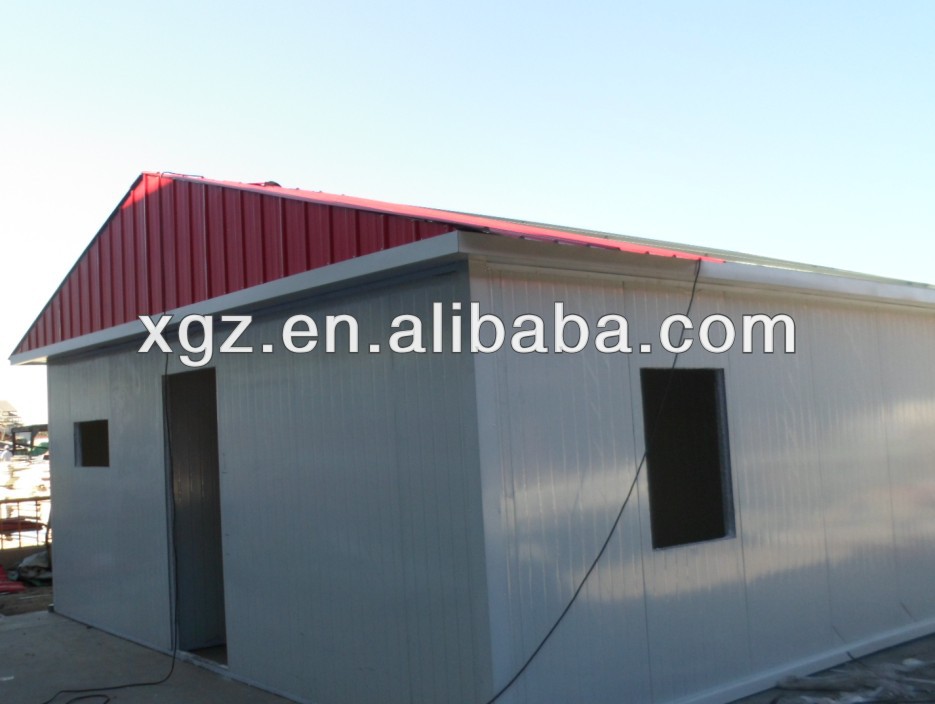 XGZ prefabricated steel frame prefab house