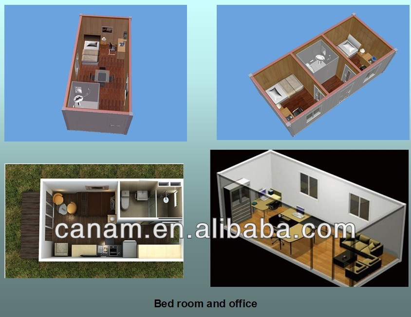 CANAM-modular shipping container house coffee shop home manufacturers