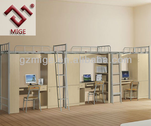 Metal Frame With Desk Double Decker View Mige Metal Frame With Desk Double Decker