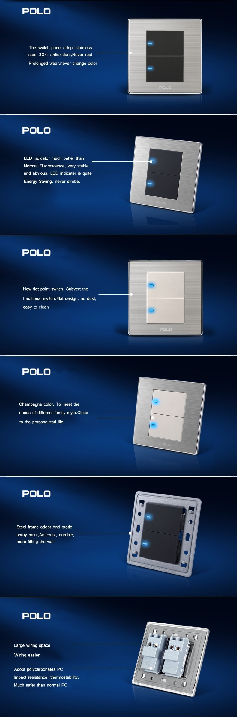 Luxury Wall Switch Panel Led Panel Light Switch U2013 Wholesale Wholesaler Free Shipping Luxury