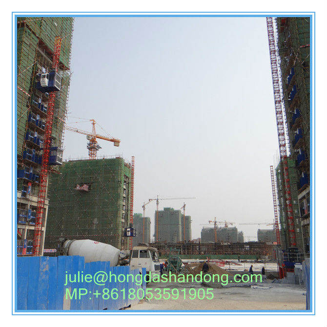 SHANDONG HONGDA Double cage Construction Elevator SCD200/200A