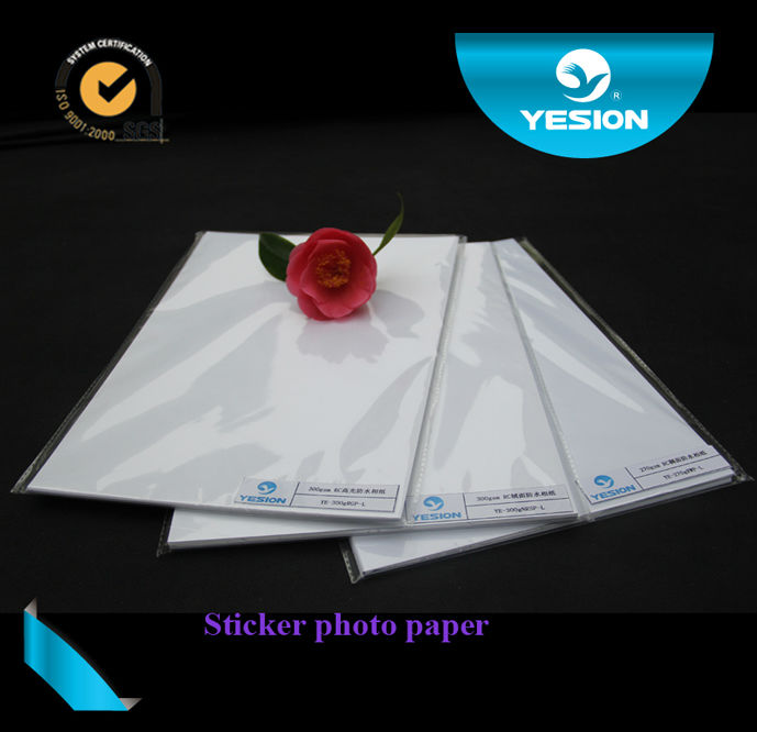 Yesion Inkjet 90150g Glossy Selfadhesive Tracing Foto Papier