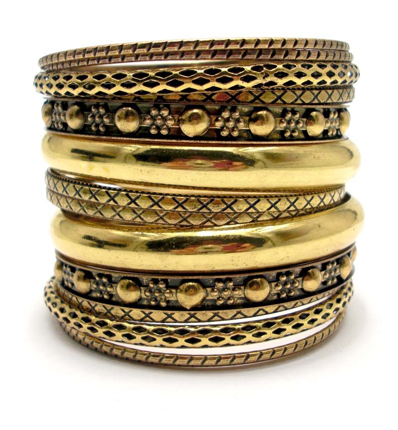 Whole Vintage Bangles Bracelet Femme Indian Jewelry Bangle Set 3230