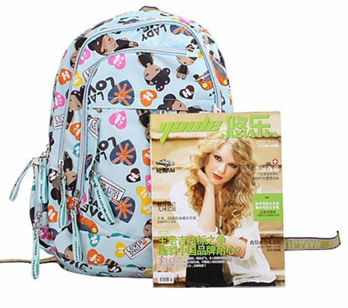 2012 High School Clear Backpacks Book Bags For Girls - Buy Junior ...