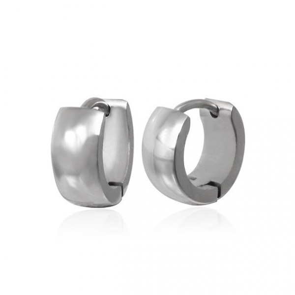 Men S Black Stainless Steel Hoop Earrings Tribal Design Men S Black Stainless Steel Hoop Earrings Tribal Design