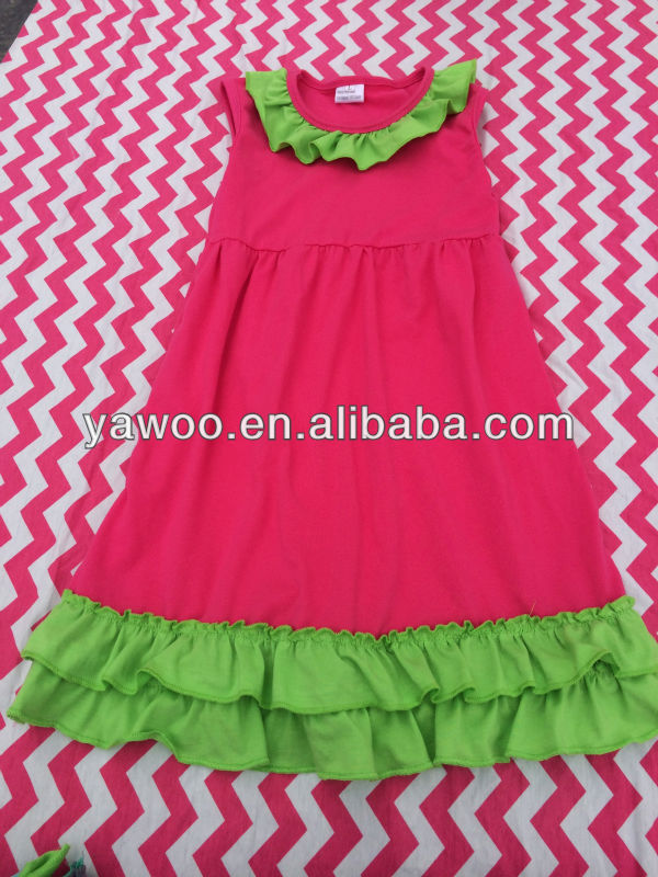 Cotton Ruffle Dresses For Baby Girl Long Dress Designs Teenage Girls Summer Neck Cotton Ruffle Dresses For Baby Girl Long Dress Designs Teenage Girls Summer Neck