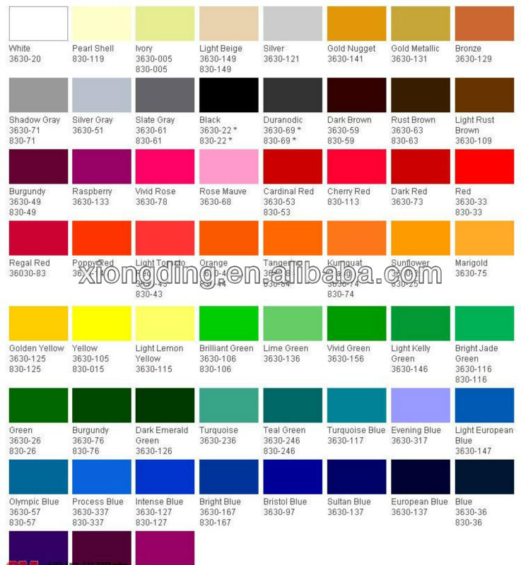 Under Armour Color Code Chart
