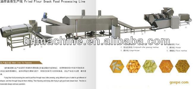 Automatic Flour Fried Snacks Machines