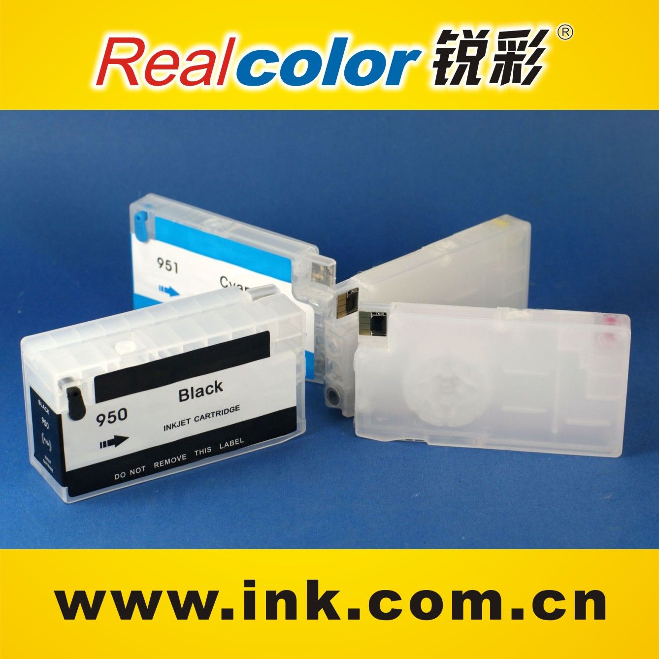 Amazon.com: Aomya - Cartucho de tinta vacío recargable compatible con HP  950 951 (4 unidades, con chip de uso para HP Officejet 8610 8600 276dw  251dw impresora (negro, cian, magenta, amarillo) : Productos de Oficina