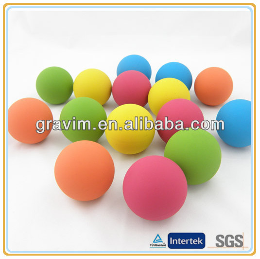 Colorful High Bouncing Soft Hollow Rubber Ball - Buy Rubber Ball,Hollow ...