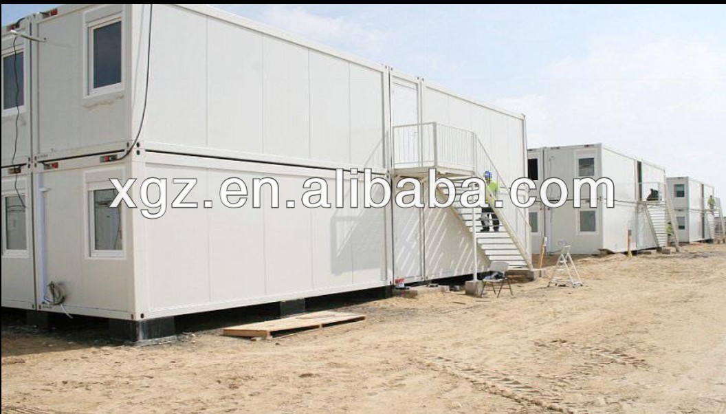 Blue Color Light Prefabricated 40ft Container Office Made In China