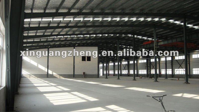pre assembled structural steel frame fabricated warehouse