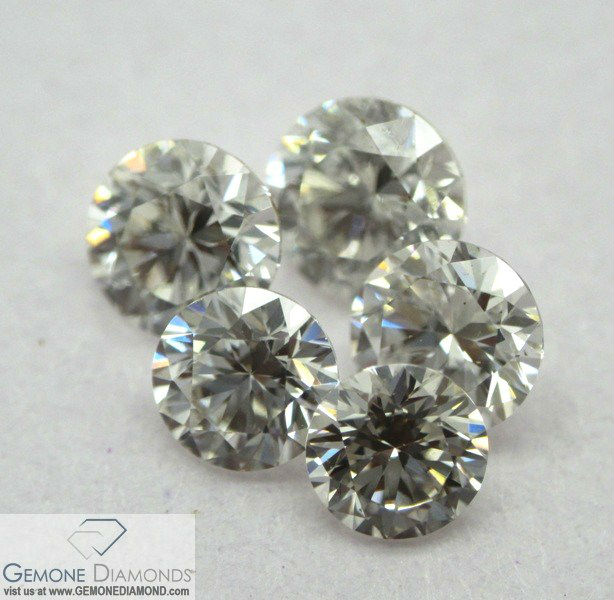 Genuine Round Cut Natural Loose Diamonds From Indian Manufacturer Buy