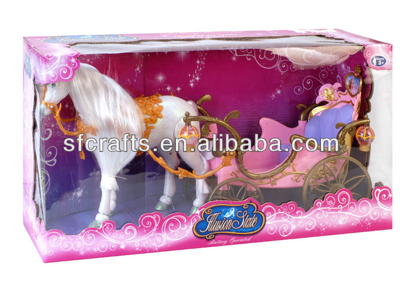 princess horse and carriage toy