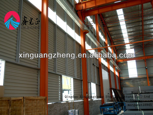 light weight prefabricated warehouse construction