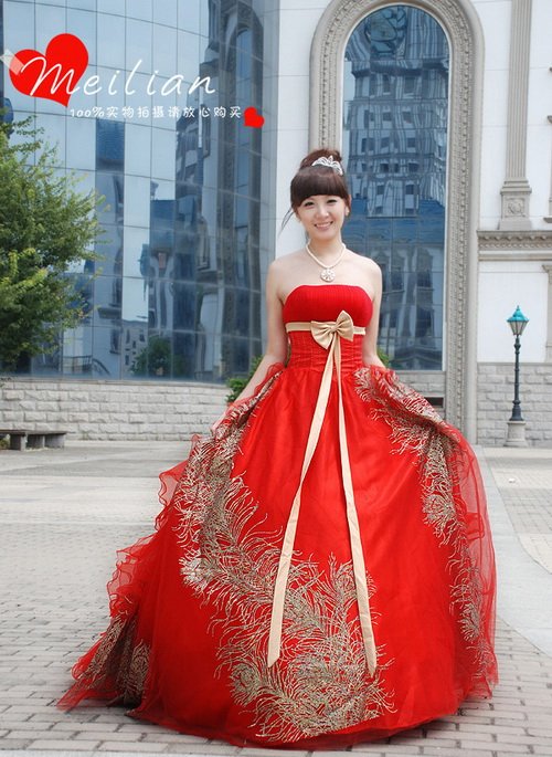 Gold Dresses And Weddings On Pinterest Gold And Red Wedding Dress Save Learn More At Img Alibaba