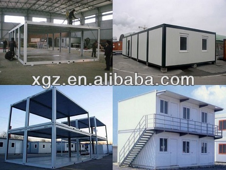 Attractive design container houses for dormitory